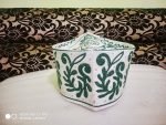 Barkati Topi Green New Flower Design - Image 3