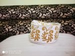 Barkati Topi White Yellow New Flower Design - Image 3