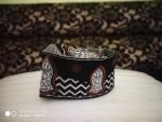 Zohaib Ashrafi Topi Black Brown With Naalein - Image 2