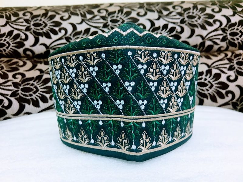 Barkati Omani Topi Green Model No. 241220