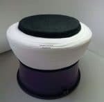 Plain White Black Turkish Amama