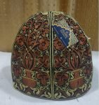 zohaib ashrafi Brown Golden Turki Topi