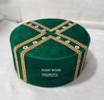 Green Fancy Islamic Topi