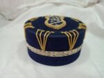 Navy Blue Designer Caps Islamicbazaar 2023