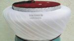 Qadri qari Turban Hat Silver maroon 2023
